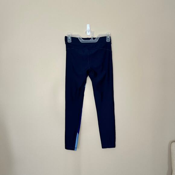 Under Armour Women's Athletic Leggings Blue XS - Picture 2 of 2